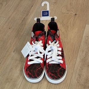 Baby Gap Spiderman Marvel's Hi top shoes